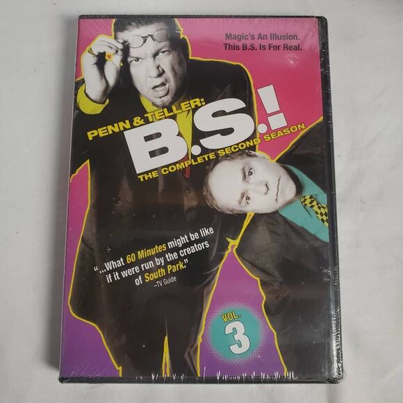 Penn & Teller: B.S.! – The Complete Second Season Vol. 3 (DVD) - Picture 1 of 2